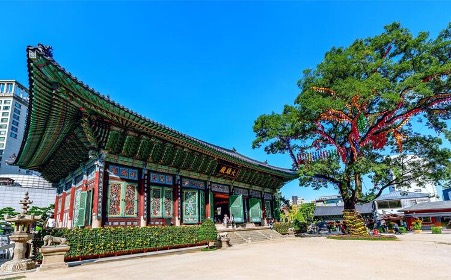 Chùa Jogyesa linh thiêng