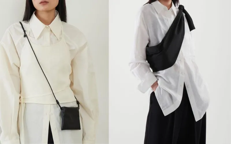 Mẫu rập túi đeo chéo thời trang